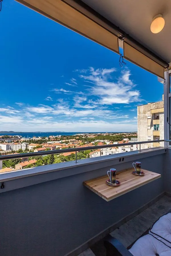 City&Sea View 2Br 4+2 Zadar Chorvatsko