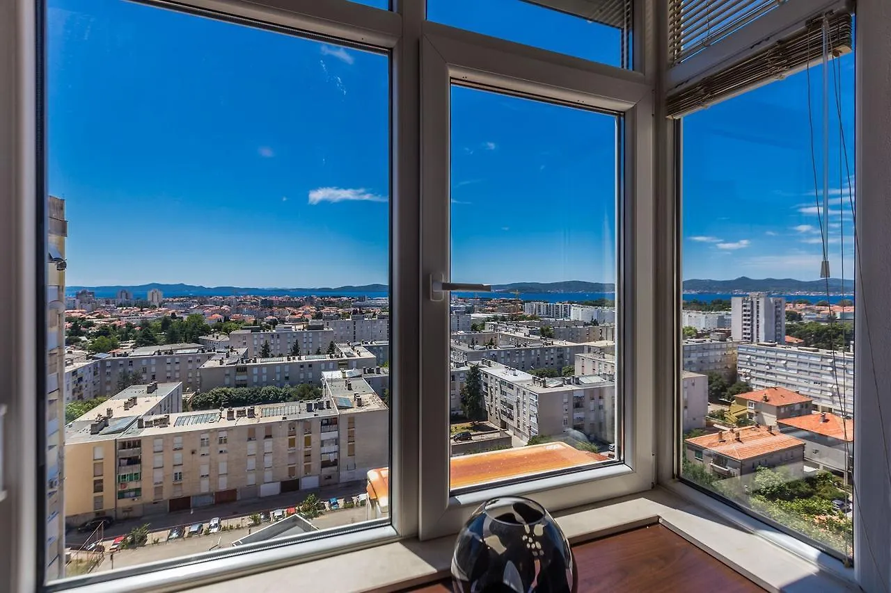 City&Sea View 2Br 4+2 Zadar Apartment