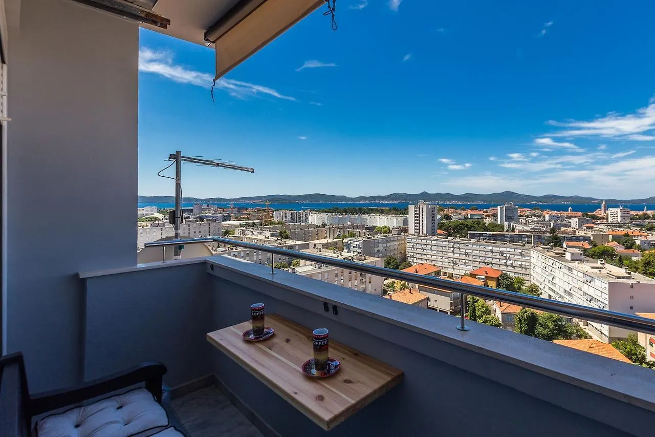 City&Sea View 2Br 4+2 Zadar Apartment