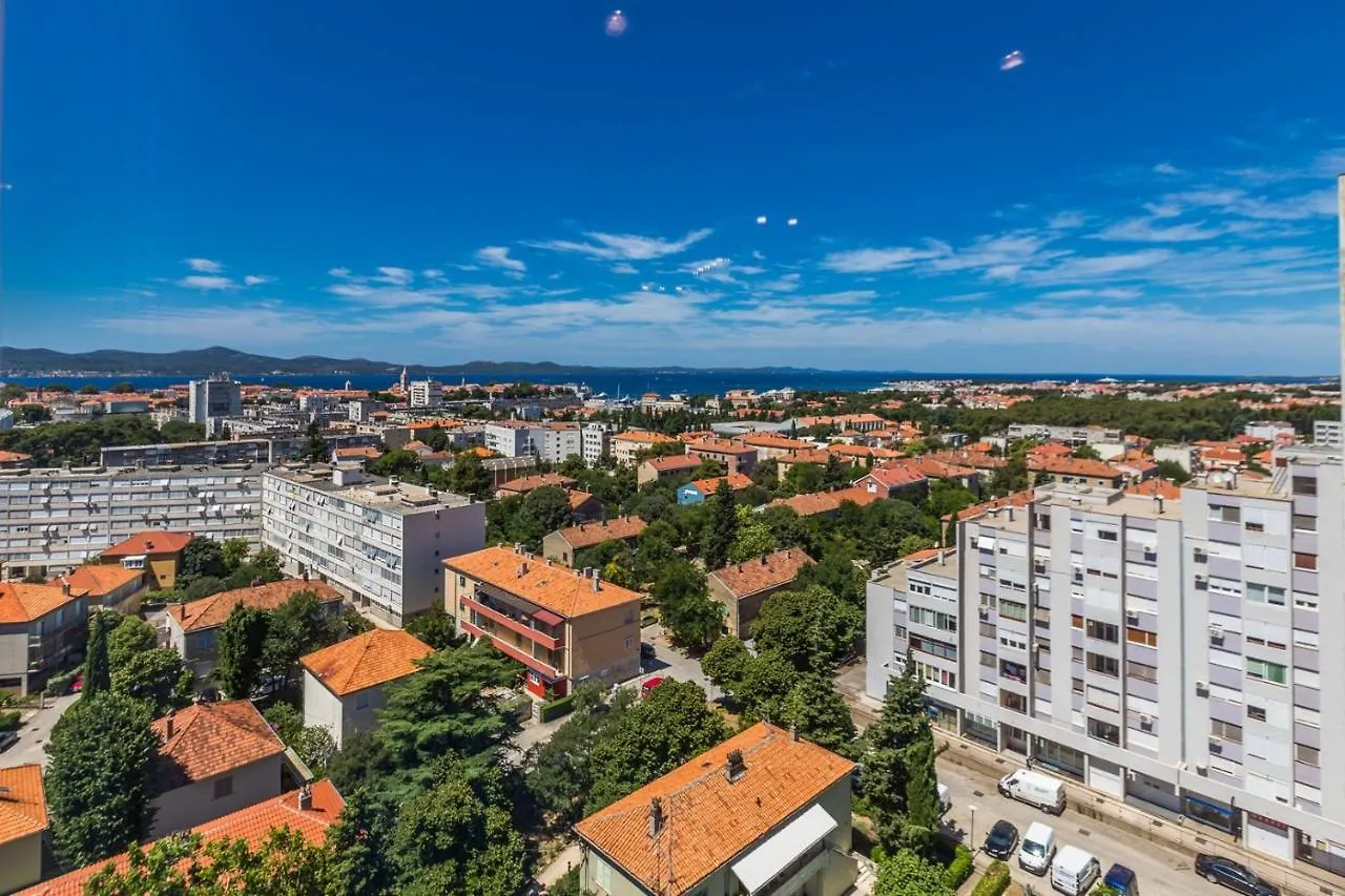 City&Sea View 2Br 4+2 Zadar 0*,