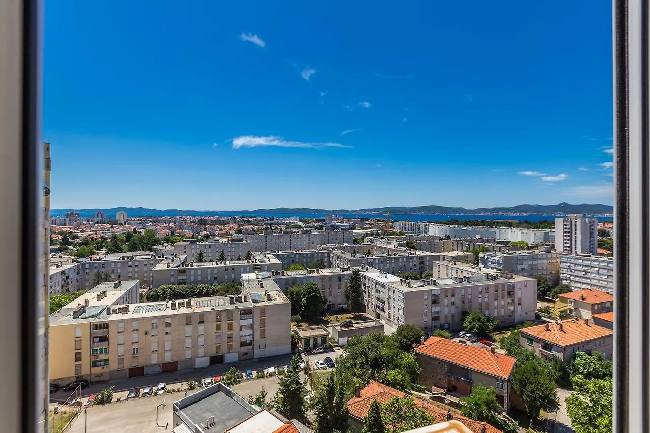 City&Sea View 2Br 4+2 Zadar Apartment